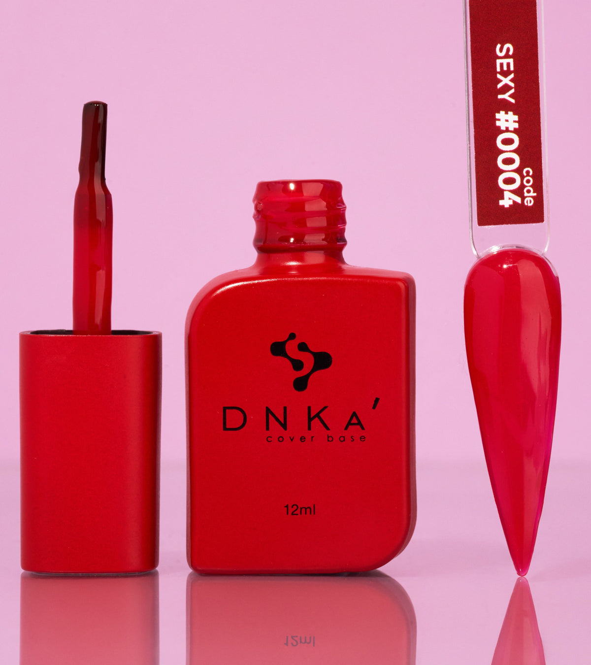 RUBBER BASE FRENCH NEUE FORMEL "DNKa" (cover), 12 ml #0004 Sexy – Ansicht 3