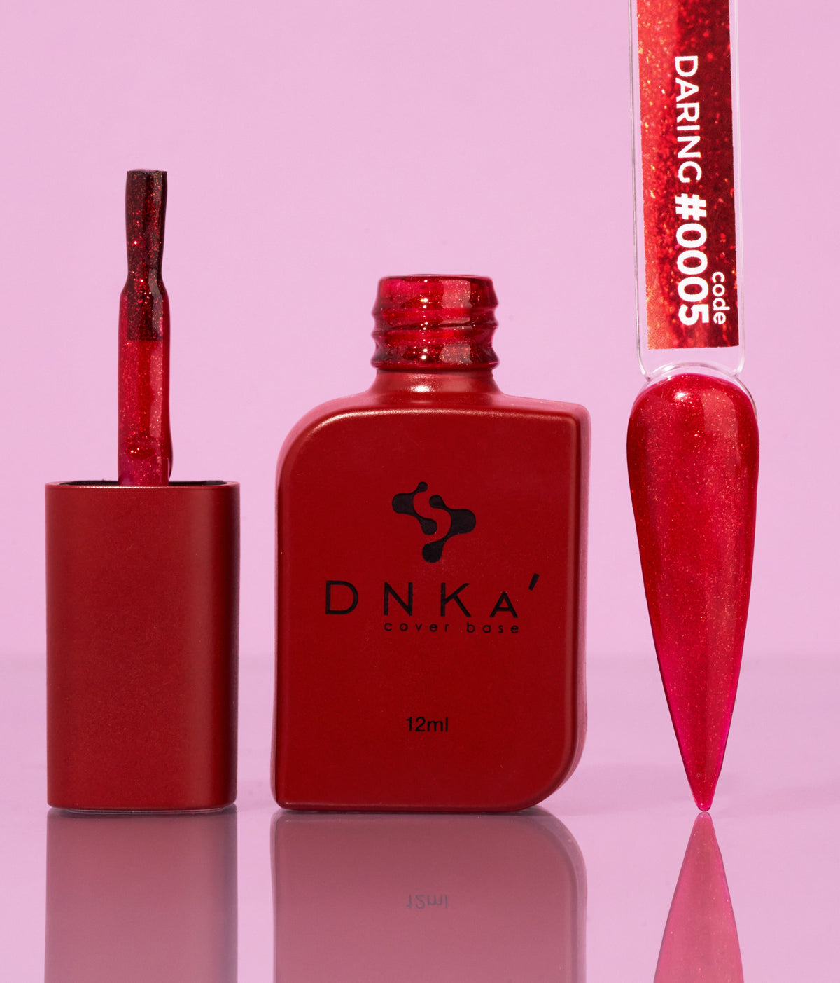 RUBBER BASE FRENCH NEUE FORMEL "DNKa" (cover), 12 ml #0005 Daring – Ansicht 3