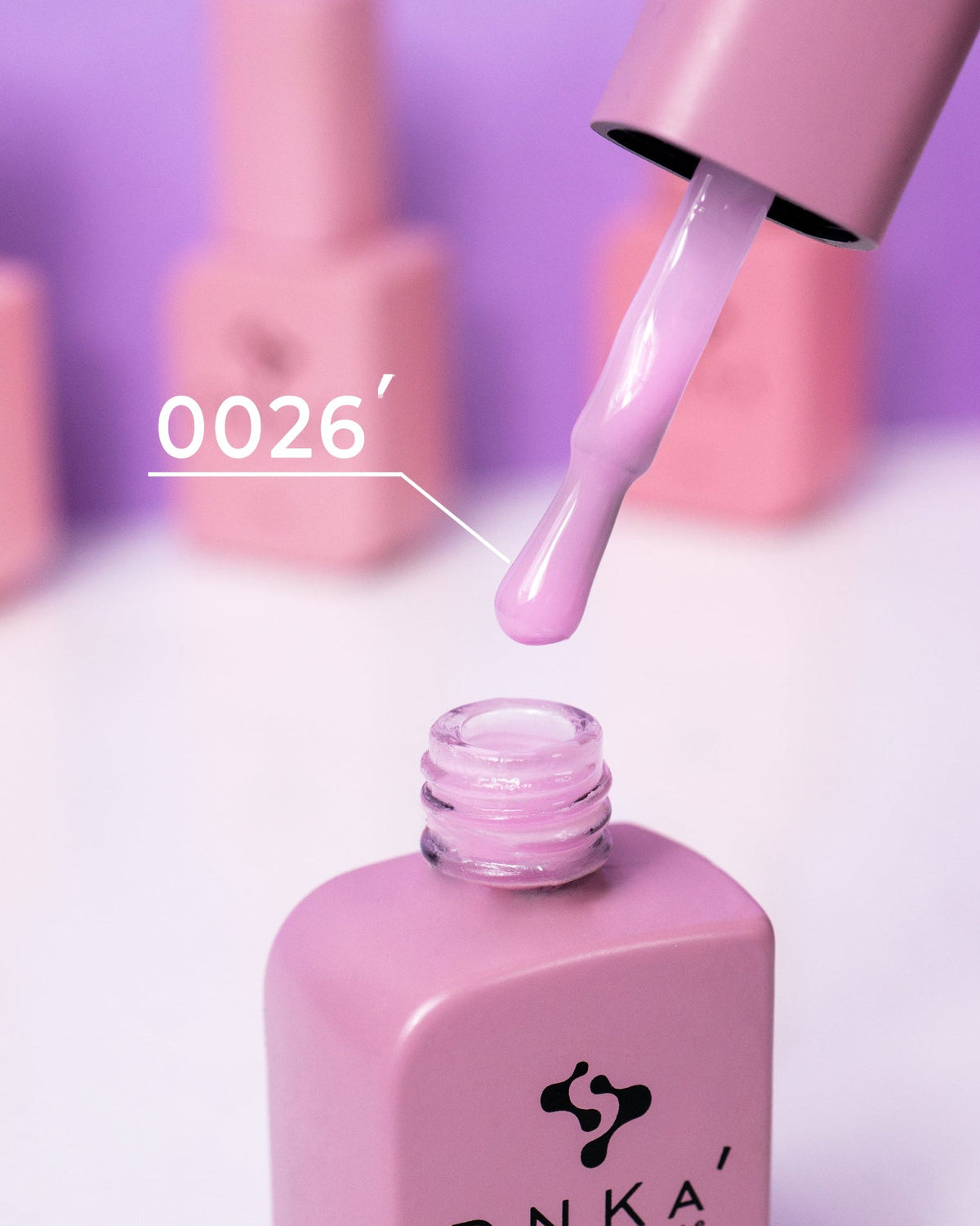 RUBBER BASE FRENCH NEUE FORMEL "DNKa" (cover), 12 ml #0026 Sweet – Ansicht 2