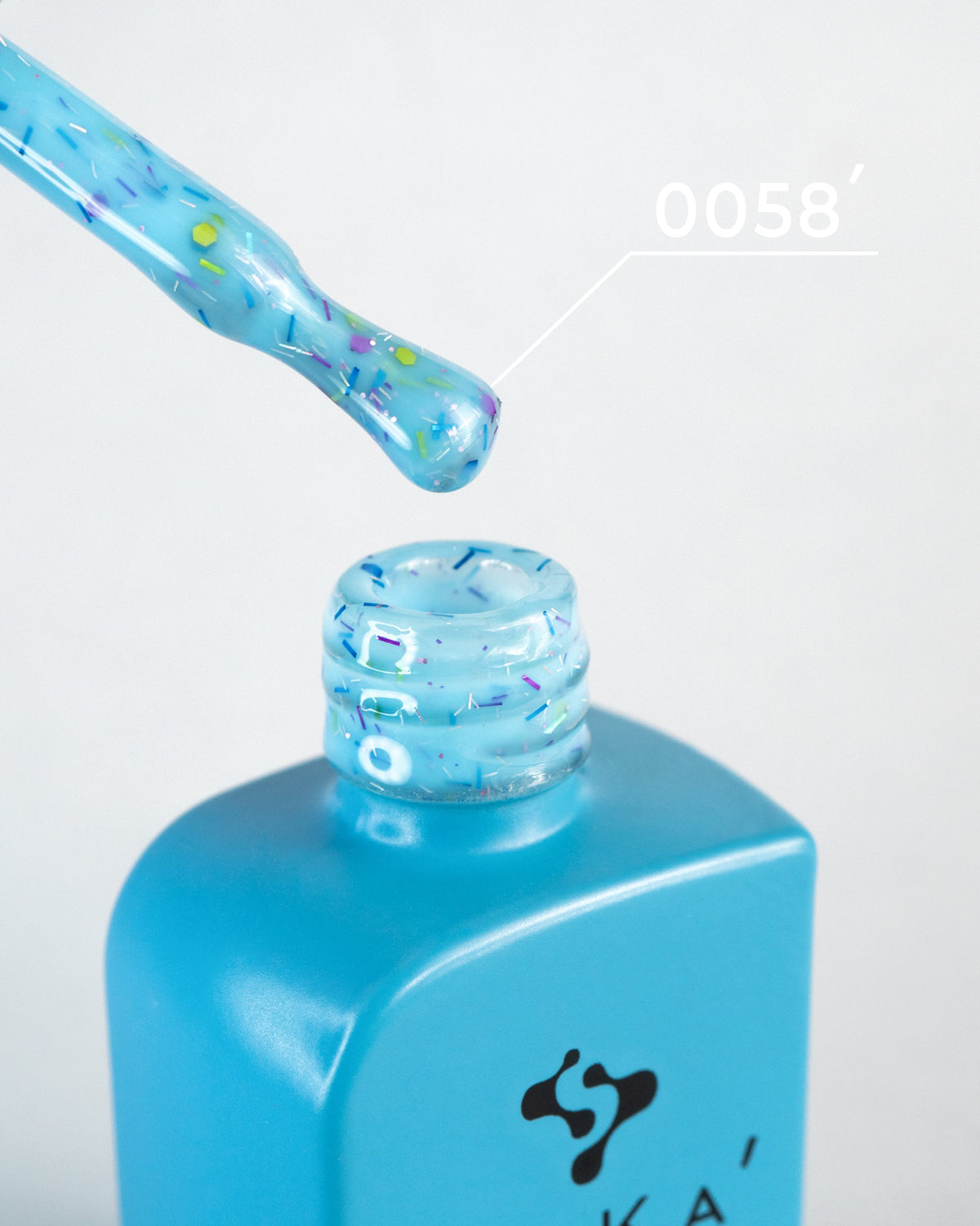 RUBBER BASE FRENCH НОВА ФОРМУЛА "DNKa" (cover), 12 мл #0058 Chilly — фото 2