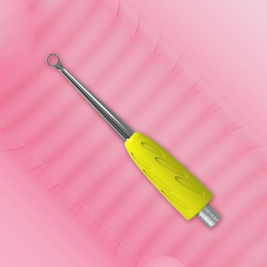 Working part of the pusher Combo UNIQ 11 loop pusher, yellow