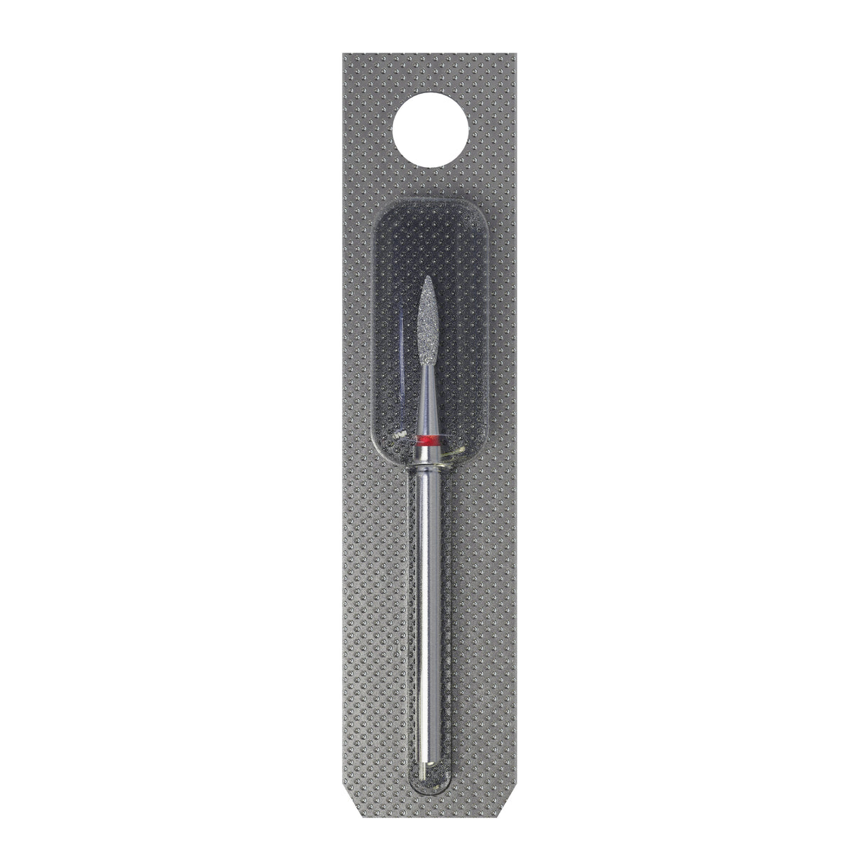 Diamantfräser spitze Flamme rot EXPERT Kopfdurchmesser 2,1 mm / Arbeitslänge 8 mm – Ansicht 3