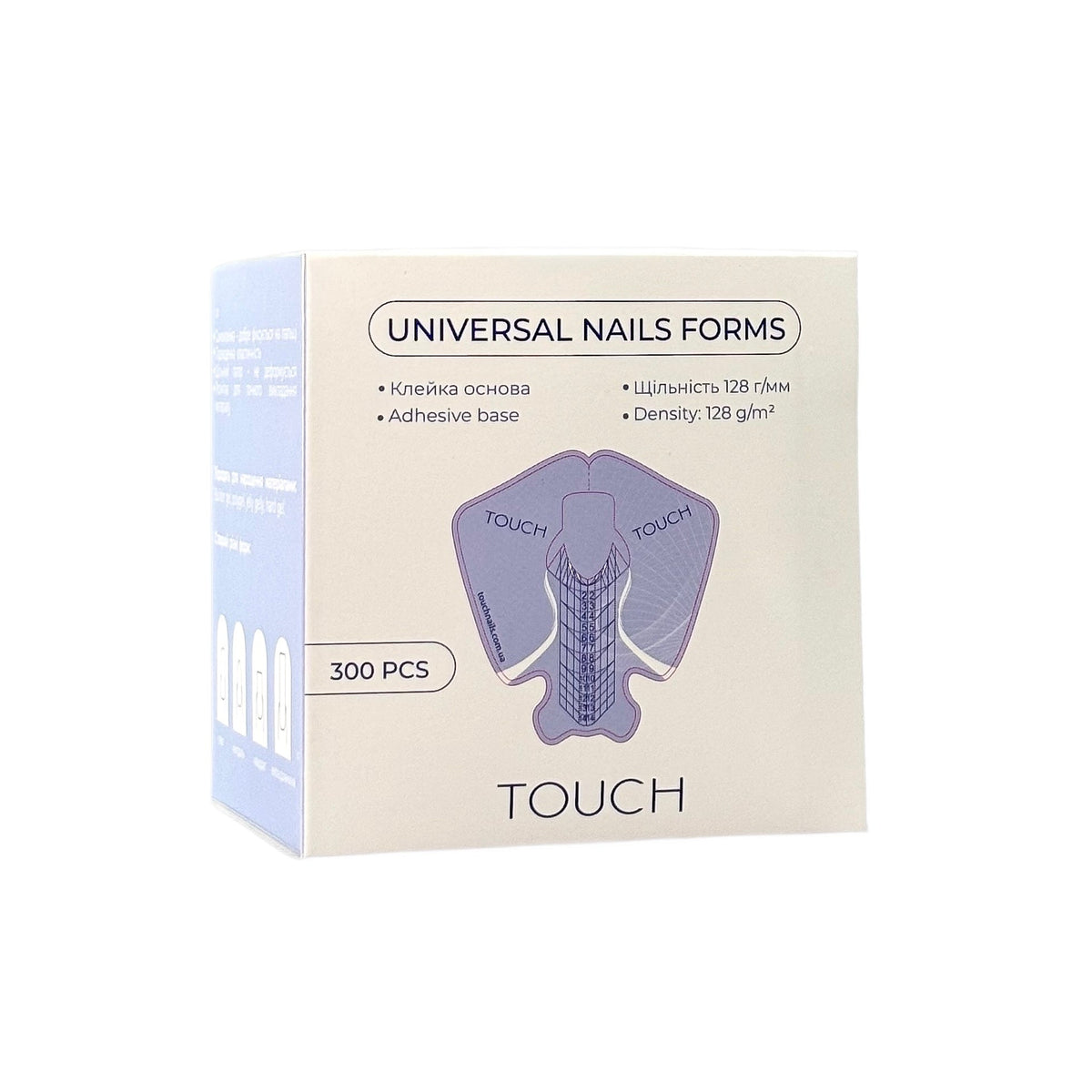 TOUCH Universal-Nagelschablonen, 300 Stk.