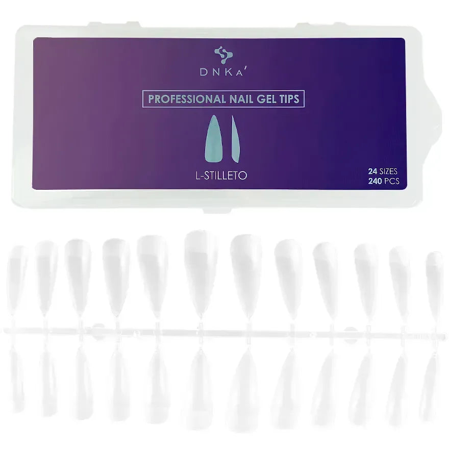 GEL-TIPS "DNKa", L-STILETTO, 240 Stk. – Artikel NGTLDNKA