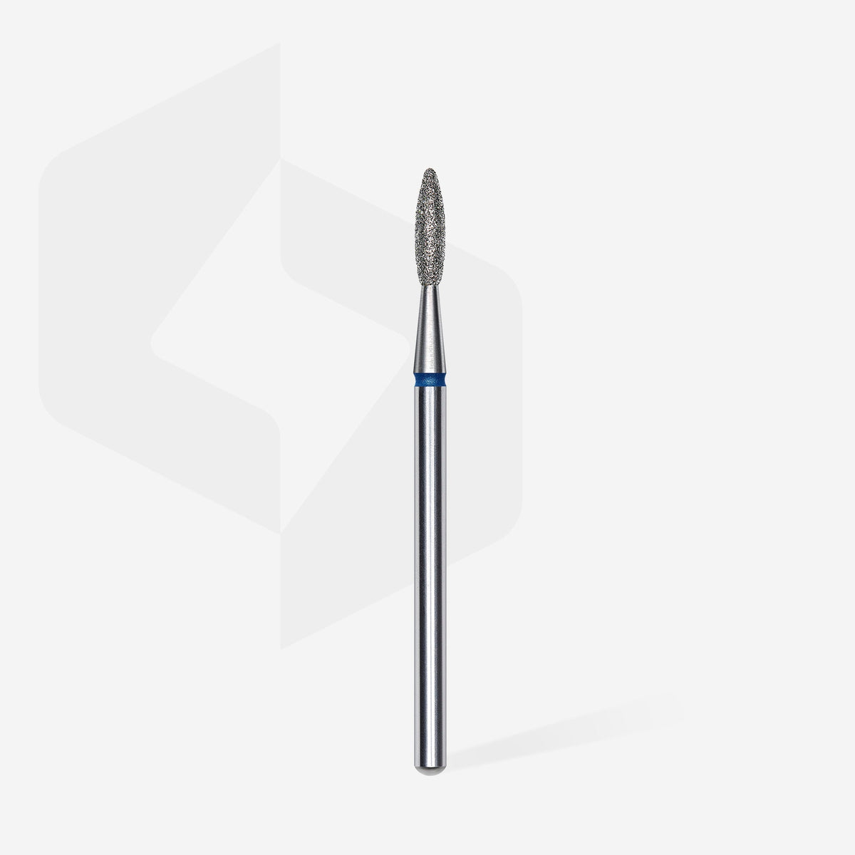 Diamantfräser Flamme blau EXPERT Kopfdurchmesser 2,1 mm / Arbeitslänge 8 mm – Ansicht 2