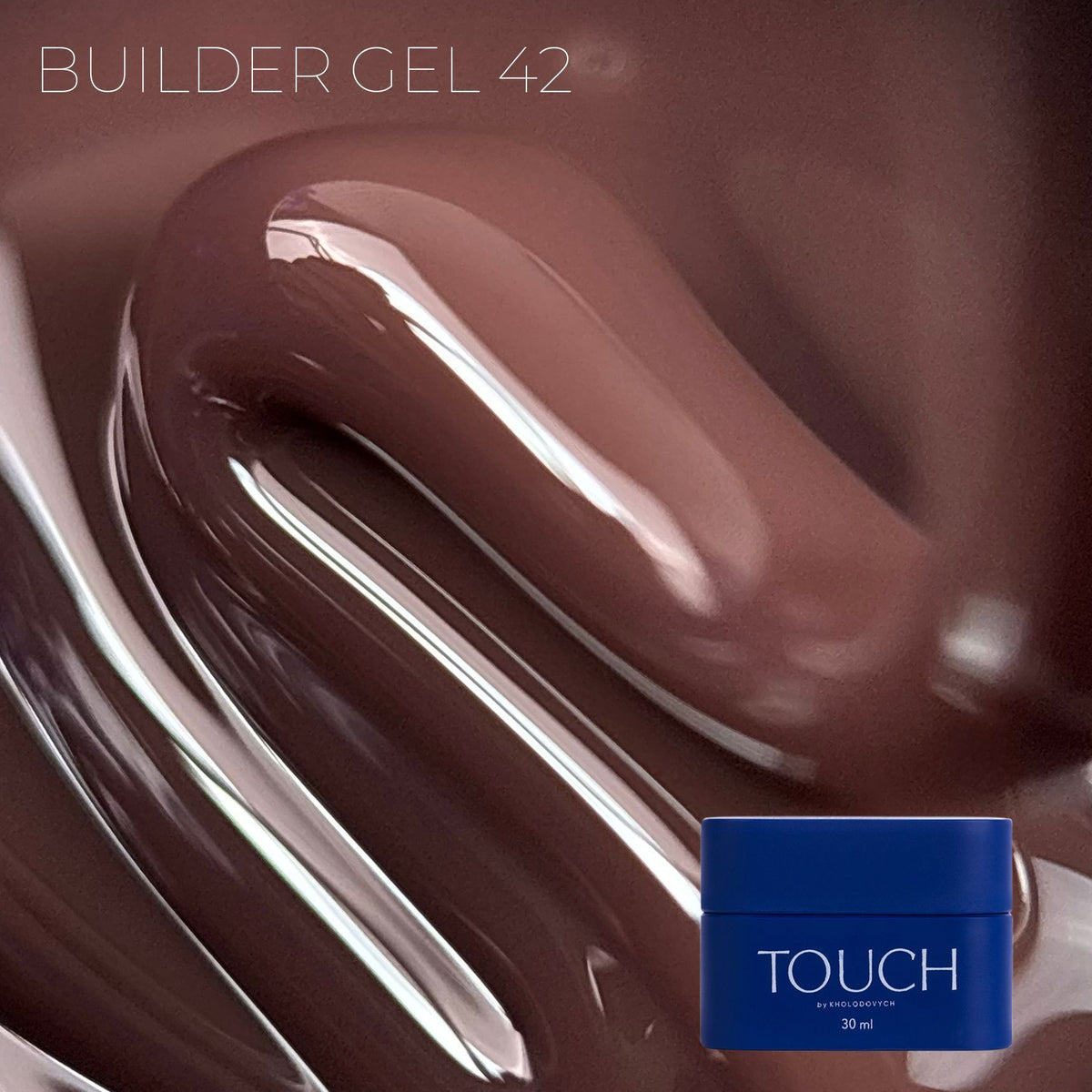 TOUCH Builder Gel Brownie, 30 ml