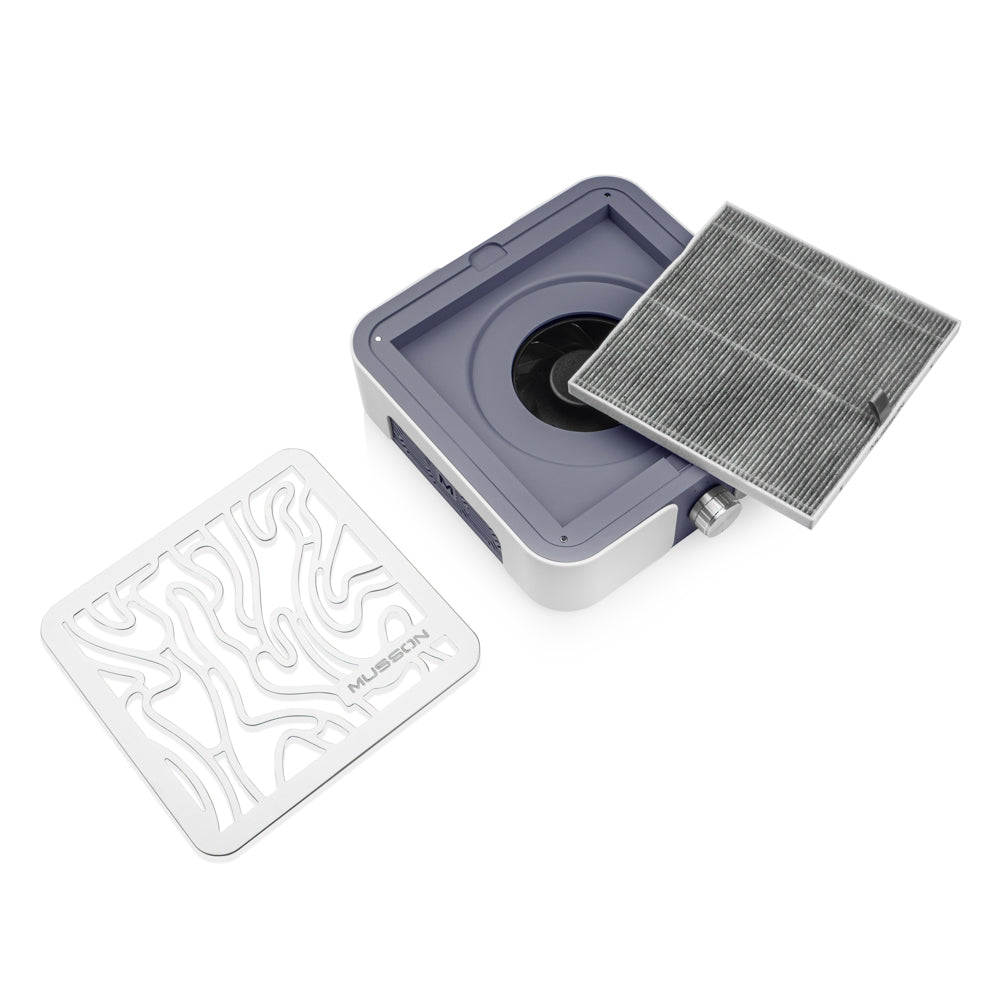 BUCOS MUSSON X2 Graphite – Nagelstaubabsaugung 72 W – Bild 2