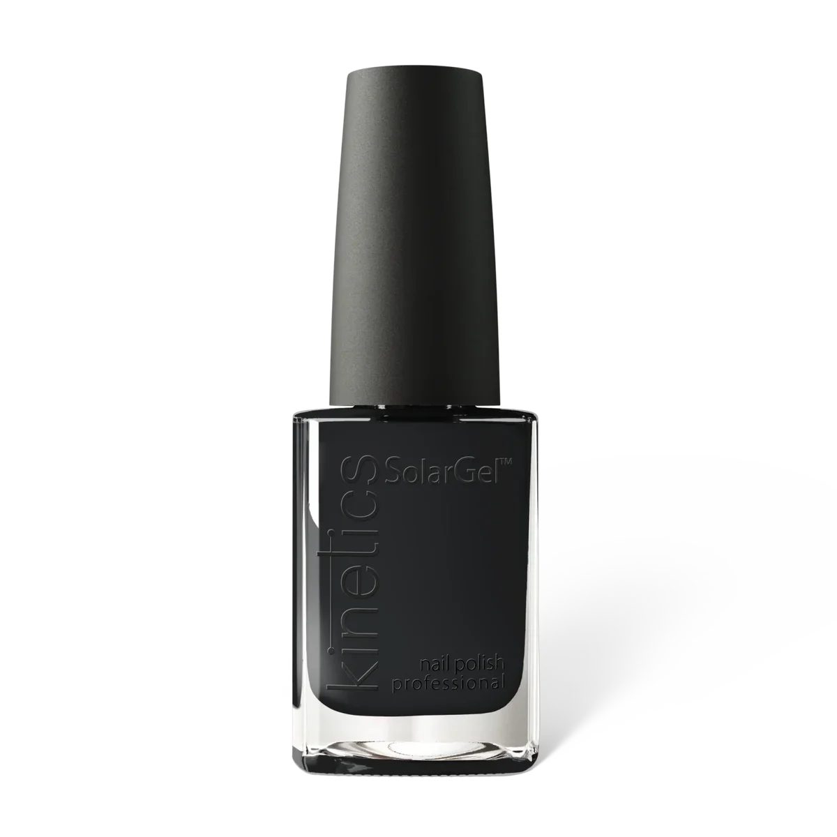 Kinetics SolarGel Nail Polish Jet Black #188, 15 ml