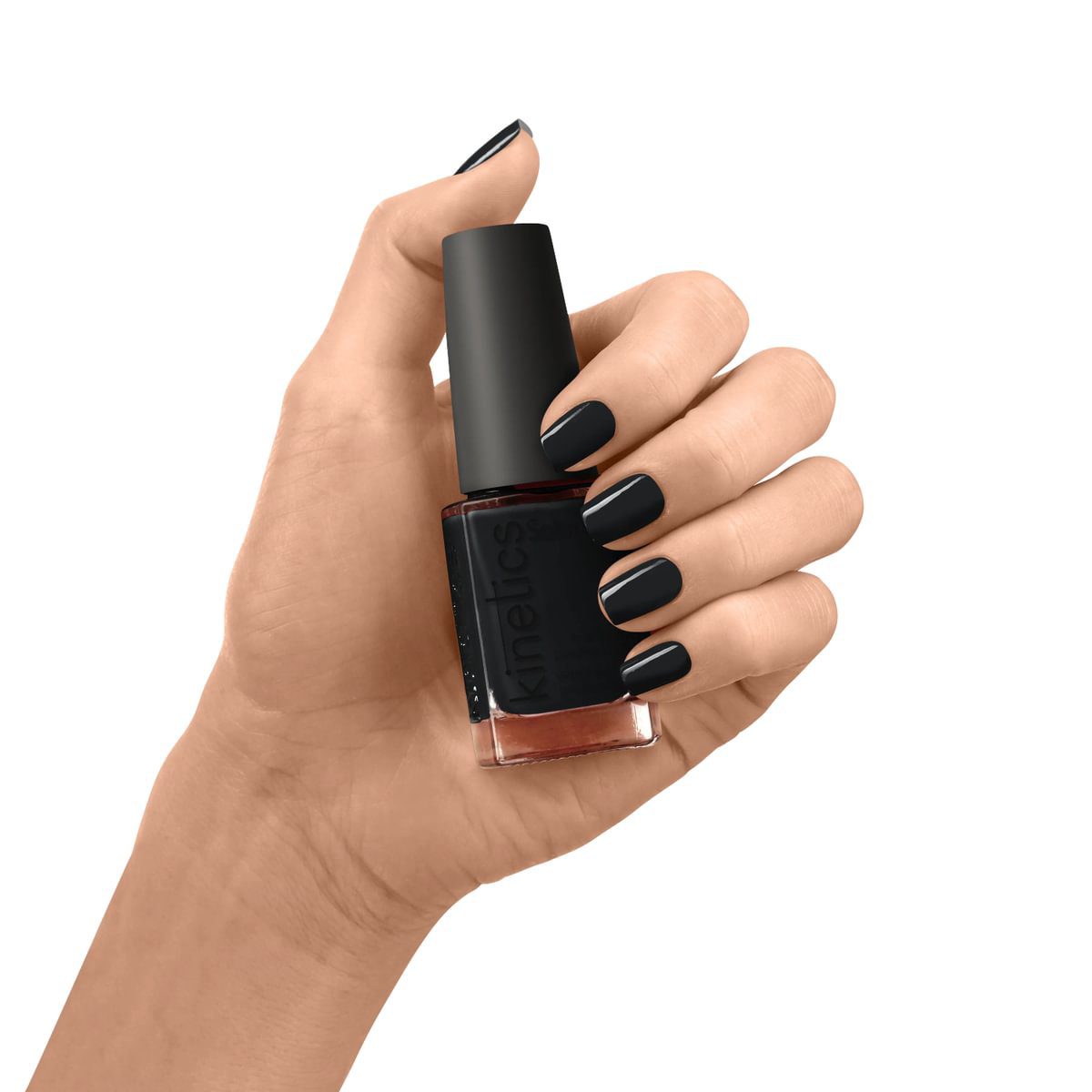 Kinetics SolarGel Nail Polish Jet Black #188, 15 ml – Ansicht 2
