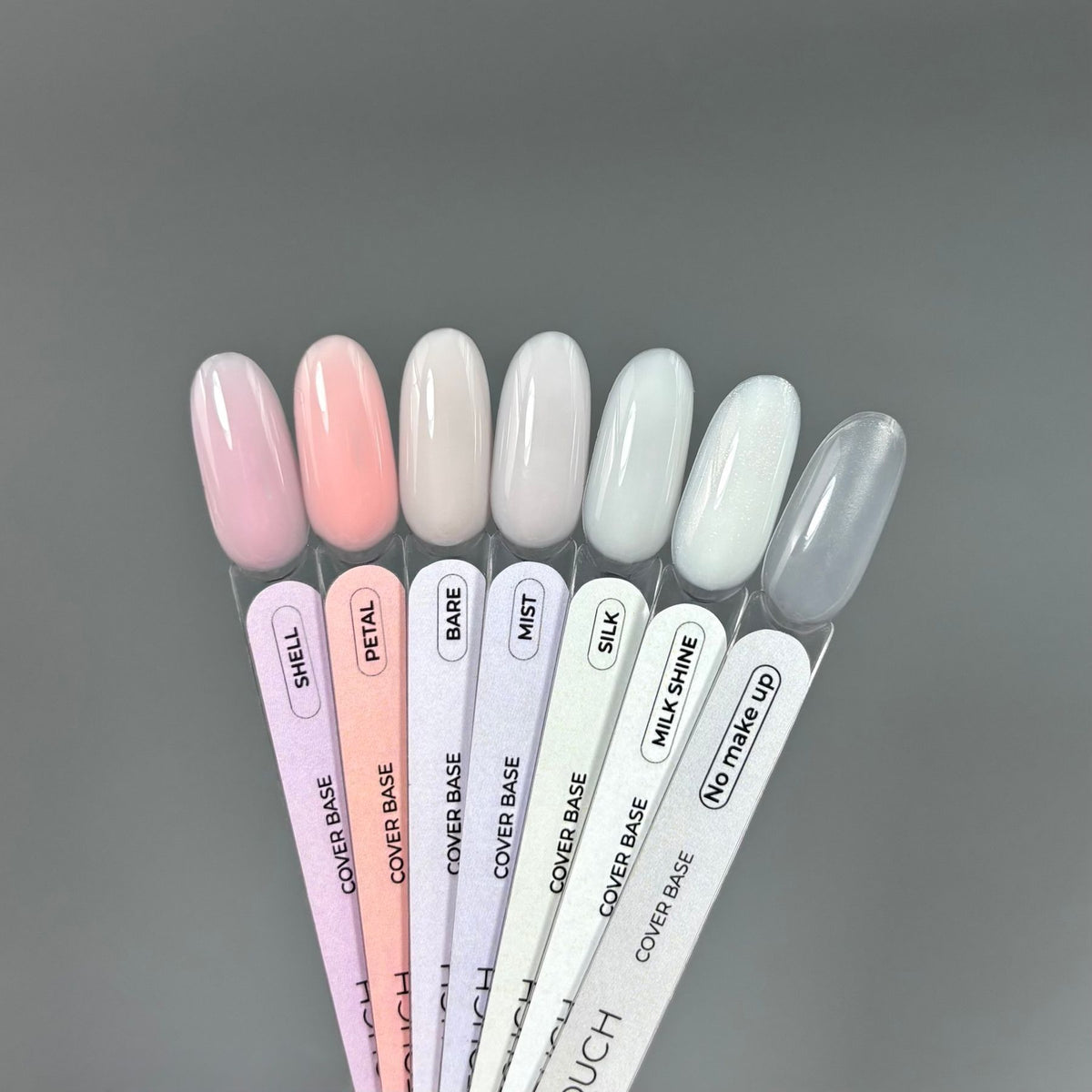 TOUCH Cover Base Mist, 13мл — палитра коллекции с этим оттенком