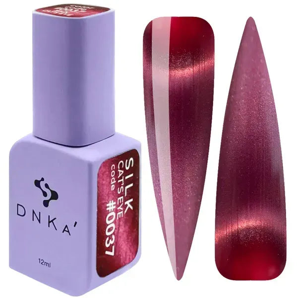 FARB-GELLACK CAT`S EYE "DNKa", 12 ml #0037 SILK
