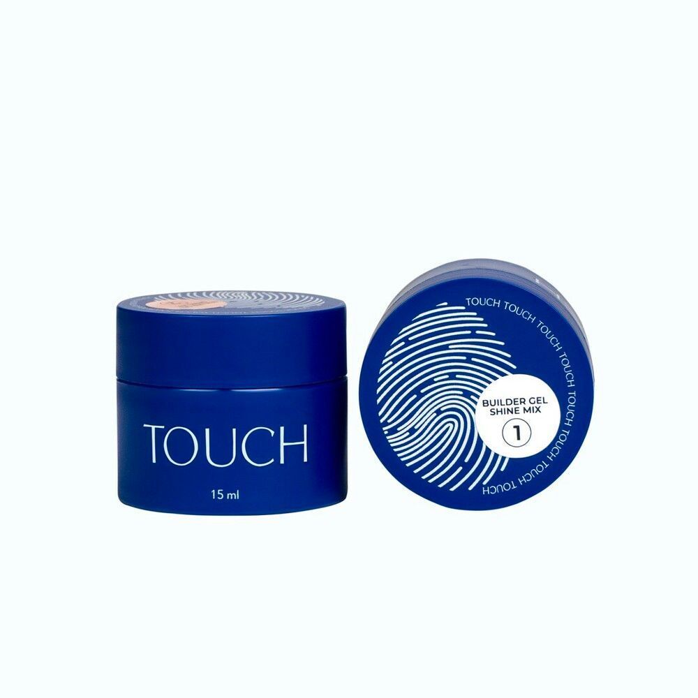 TOUCH Builder gel 15 ml Shine Mix, 1 — пакування саме цього відтінку