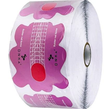 PAPIER-NAGELSCHABLONEN FÜR MODELLAGE "DNKa", KURZ 500 Stk.