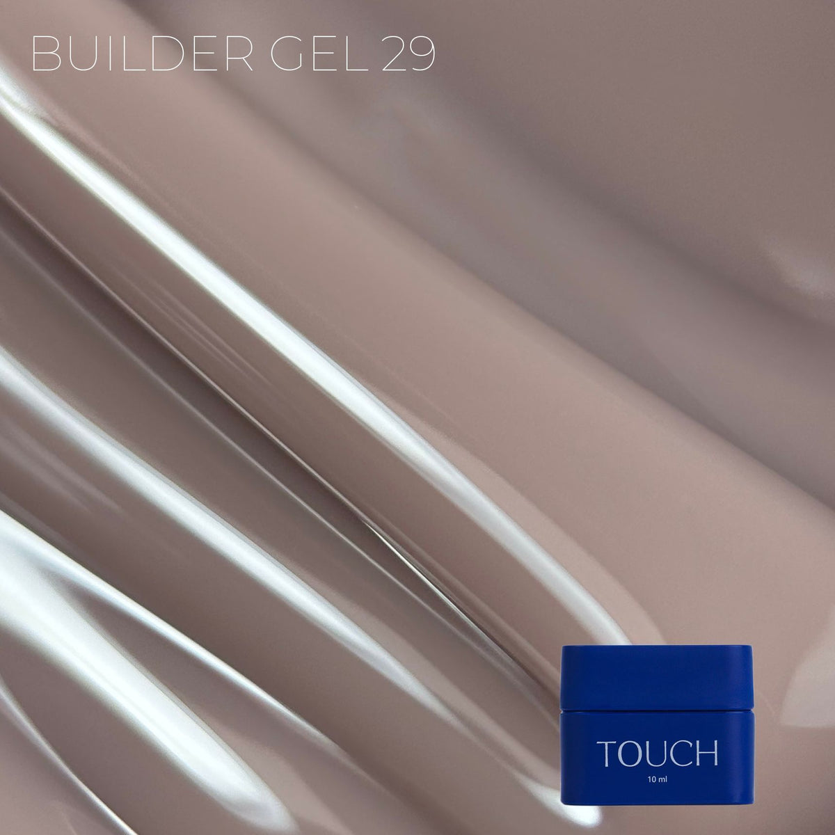 TOUCH Builder gel 10 ml, Nougat
