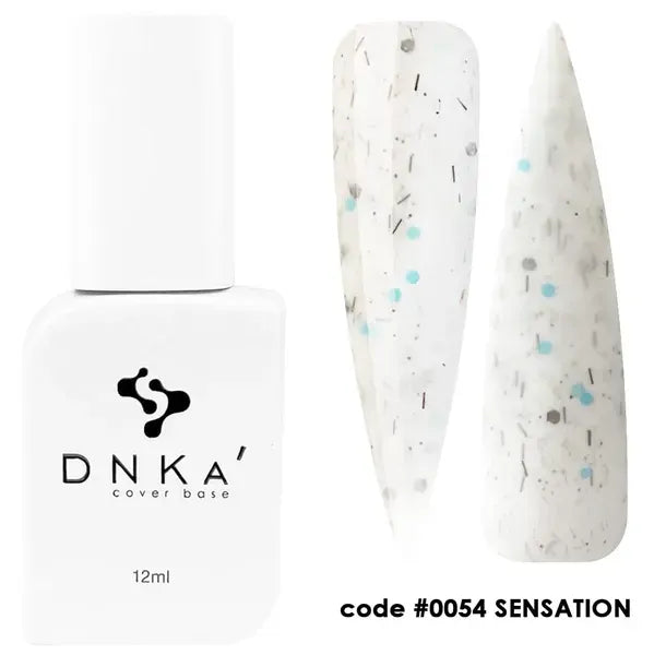 RUBBER BASE FRENCH NEUE FORMEL "DNKa" (cover), 12 ml #0054 Sensation