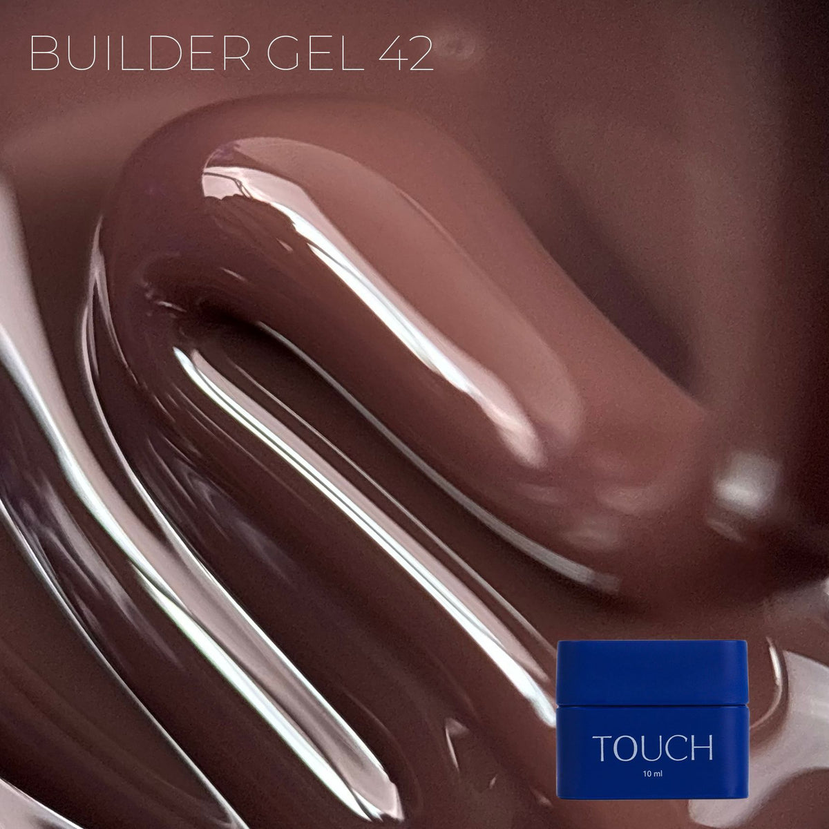 TOUCH Builder gel 10 ml, Brownie