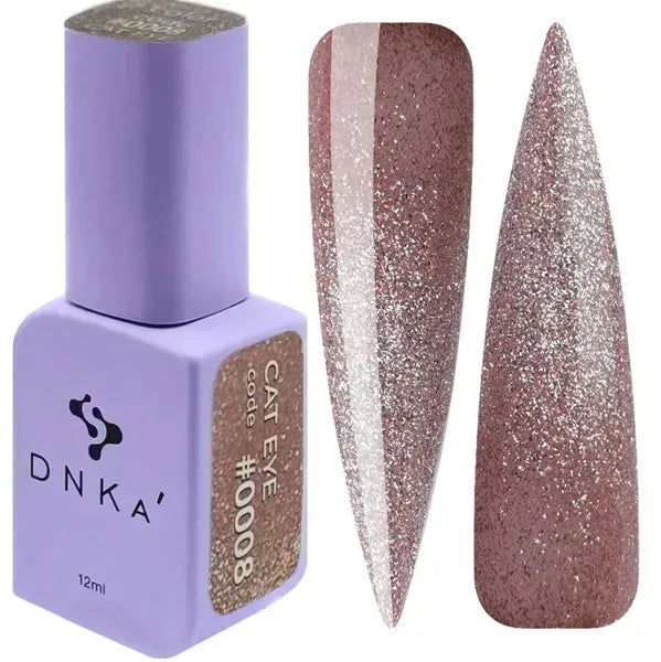 FARB-GELLACK CAT`S EYE "DNKa", 12 ml #0008