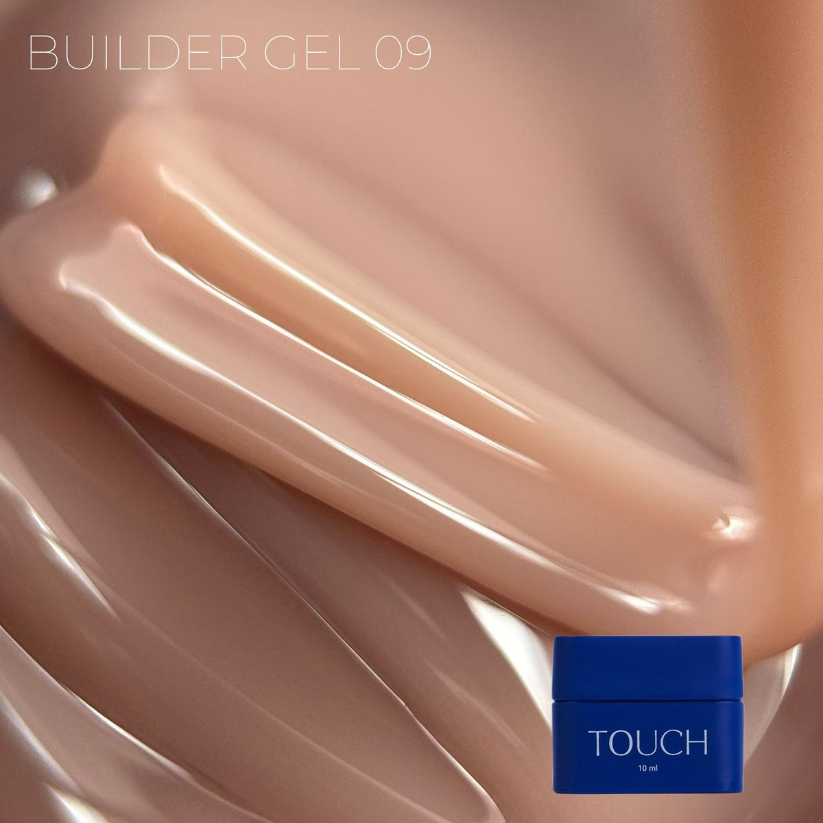 TOUCH Builder gel 10 ml, Toffee