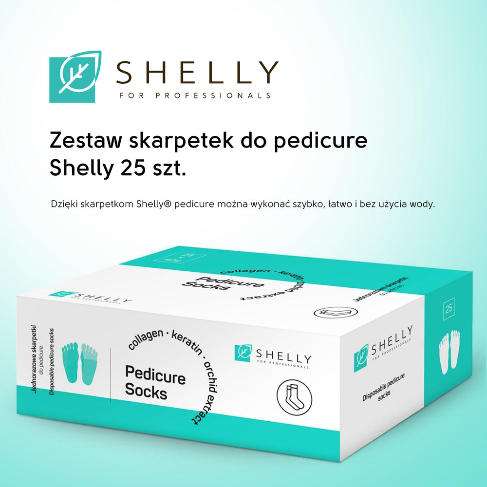 Набір шкарпеток для педикюру Shelly, 25 шт.
