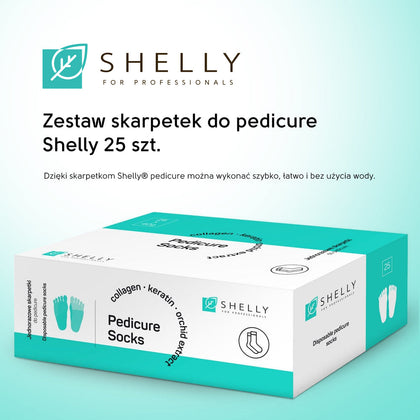 Набір шкарпеток для педикюру Shelly, 25 шт.
