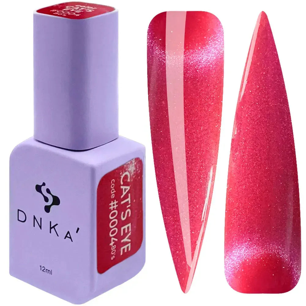 FARB-GELLACK CAT`S EYE "DNKa", 12 ml #0004 80`s