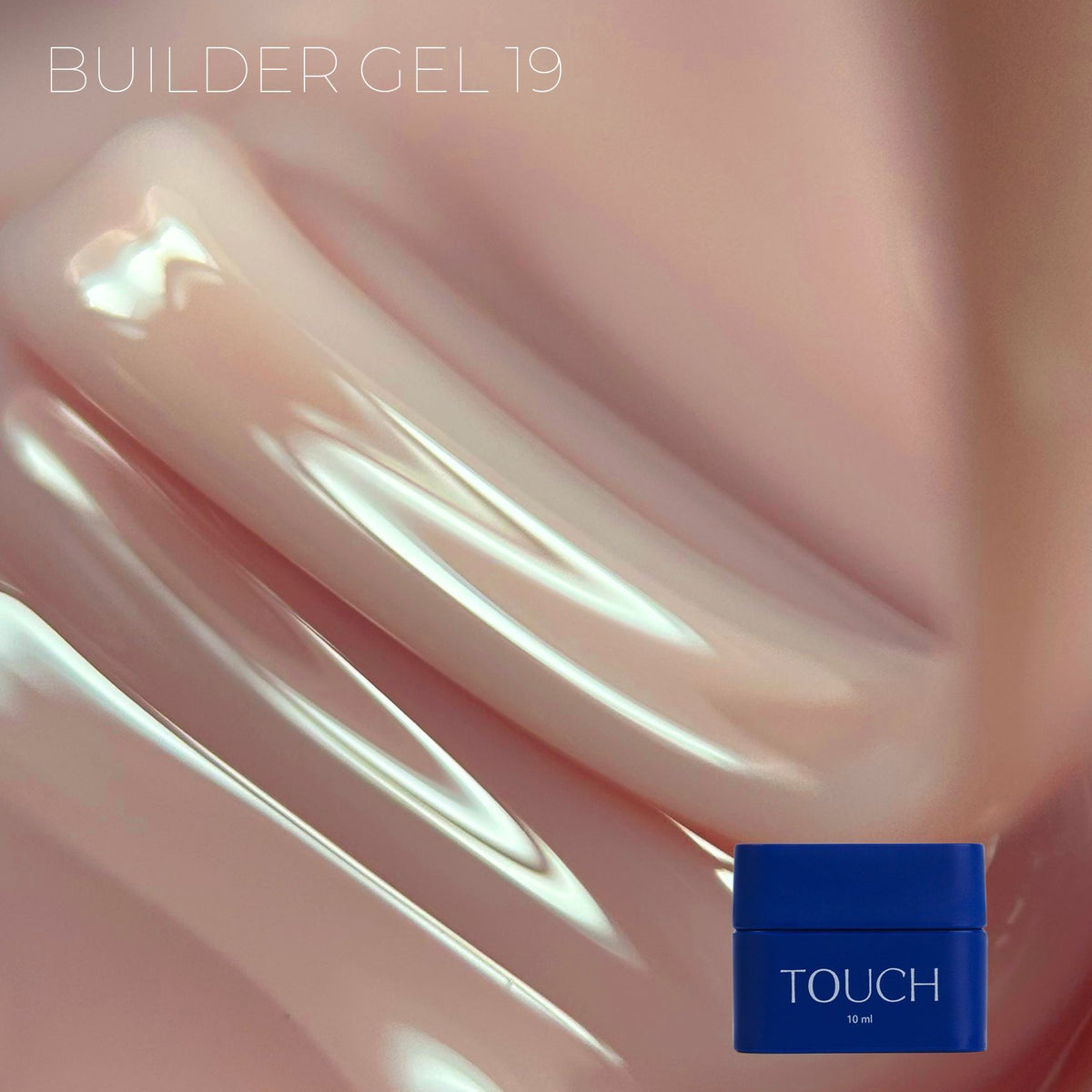 TOUCH Builder gel 10 ml, Rose blush