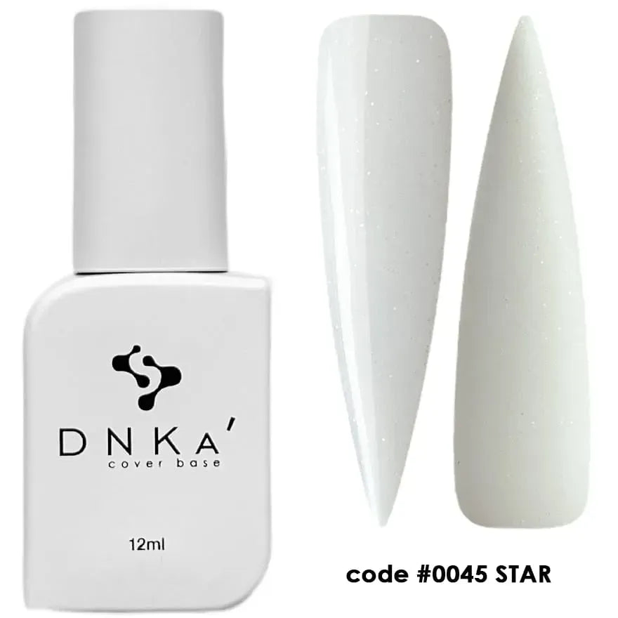 RUBBER BASE FRENCH НОВА ФОРМУЛА  "DNKa" (cover), 12 мл #0045 Star