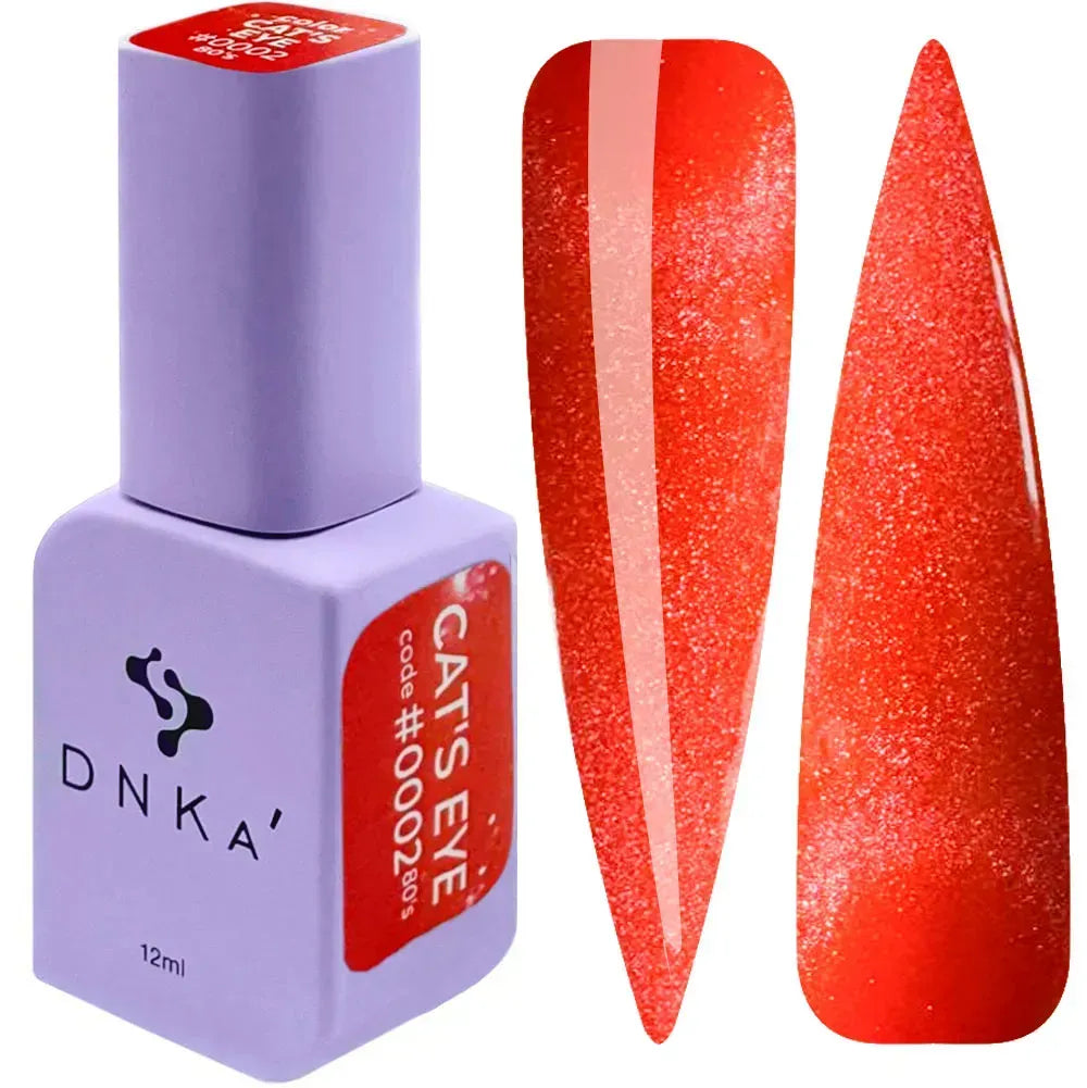 FARB-GELLACK CAT`S EYE "DNKa", 12 ml #0002 80`s