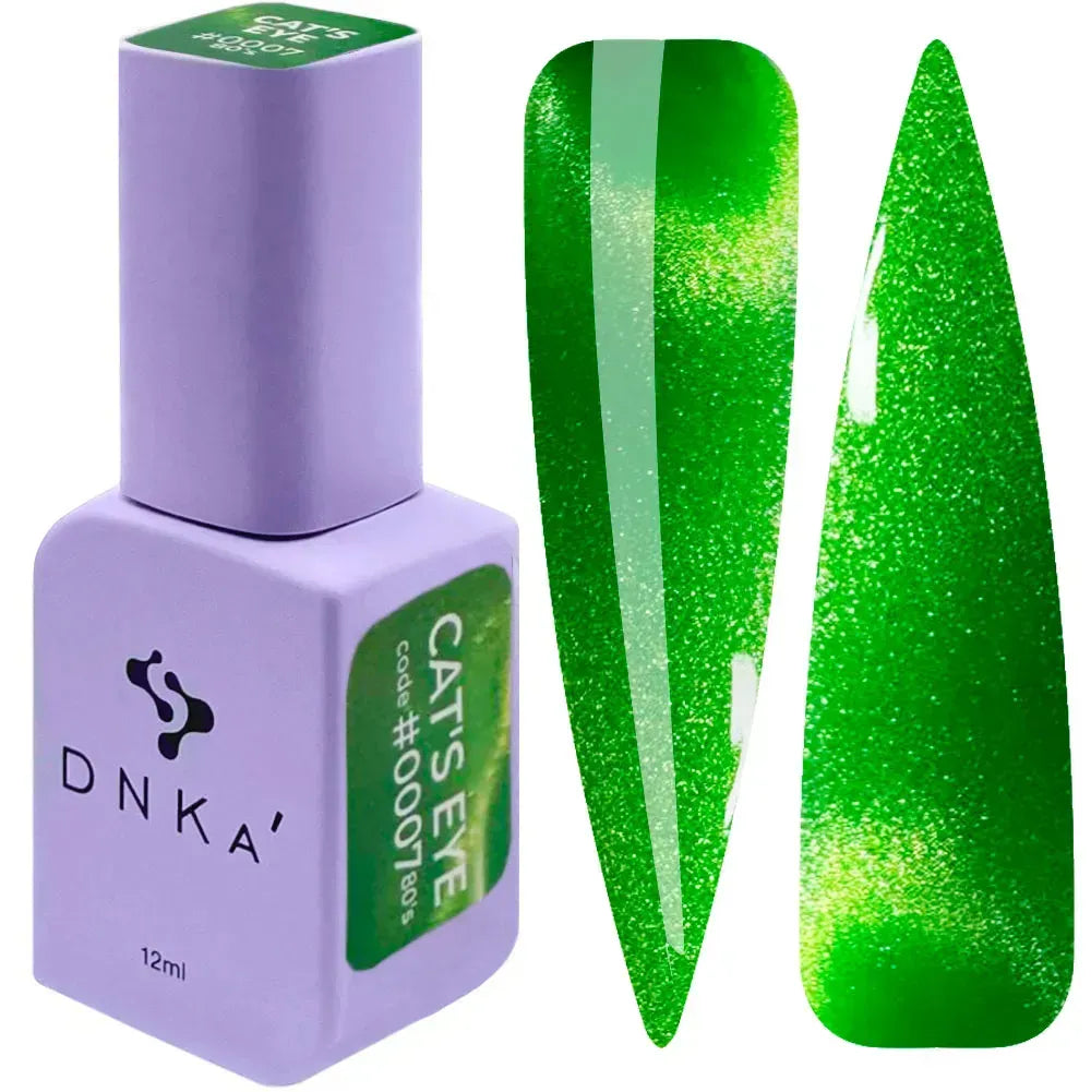FARB-GELLACK CAT`S EYE "DNKa", 12 ml #0007 80`s