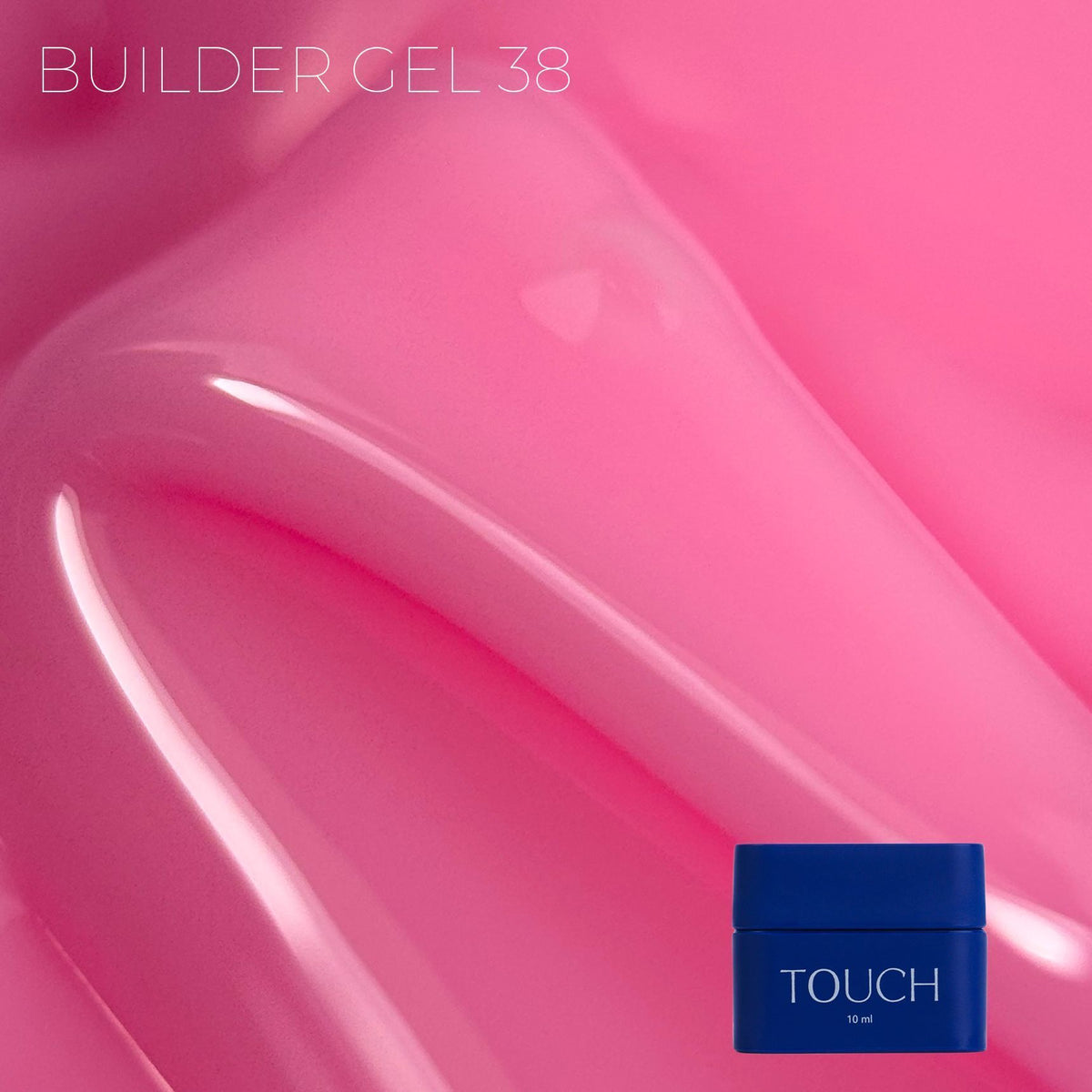 TOUCH Builder gel 10 ml, Baby pink