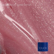 TOUCH Builder gel 15 ml Shine Mix, 2