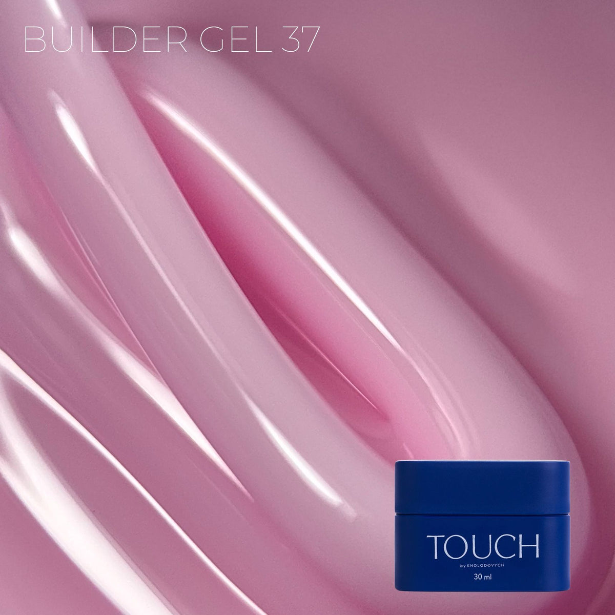 TOUCH Builder Gel Light Rose, 30 ml