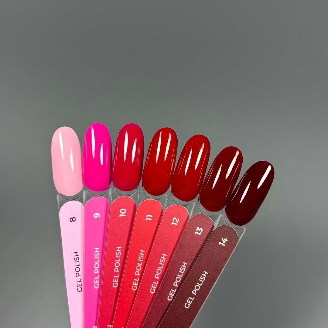TOUCH Gellack 12, 9 ml — Палитра коллекции с этим оттенком