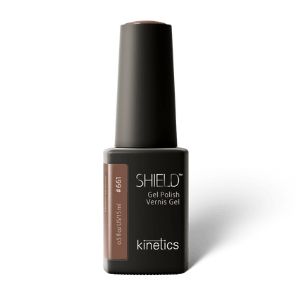 Kinetics SHIELD Gellack Choco Mousse #661, 15 ml