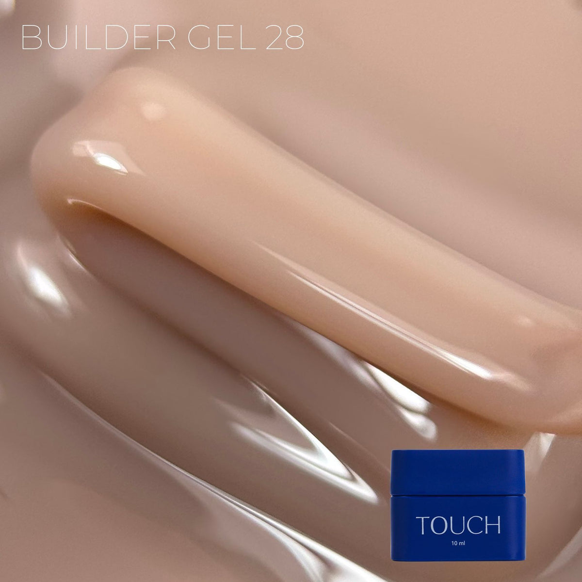 TOUCH Builder gel 10 мл, Almond