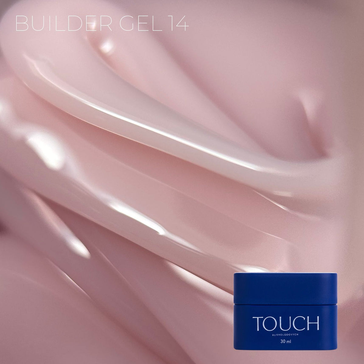 TOUCH Builder Gel Light Rosa, 30 ml