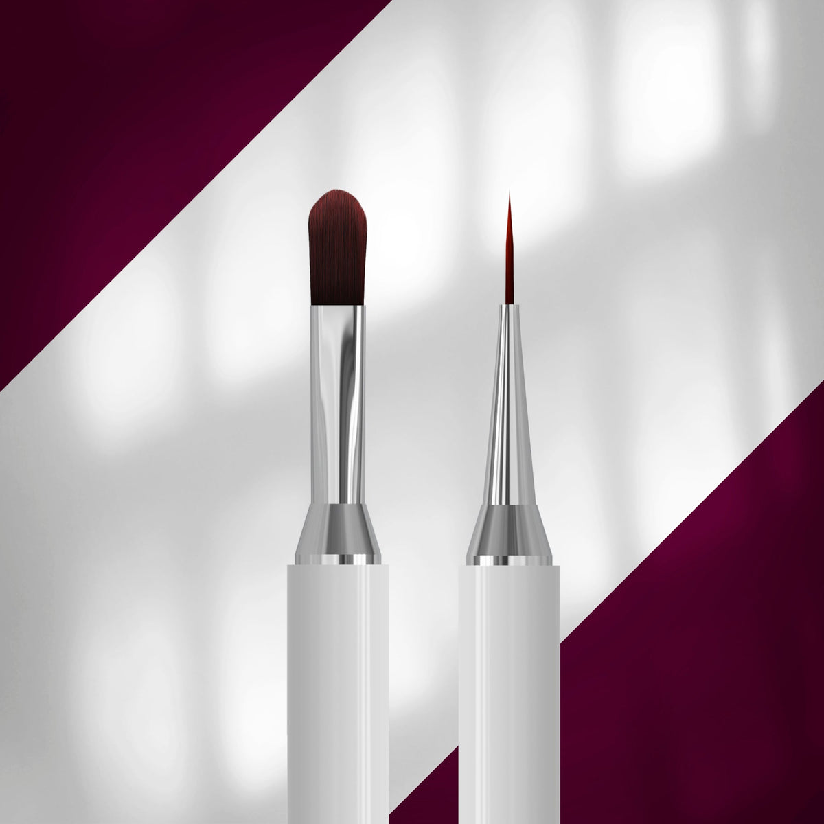 Doppelseitiger Pinsel Exclusive für Gel 11 mm / Liner 12 mm