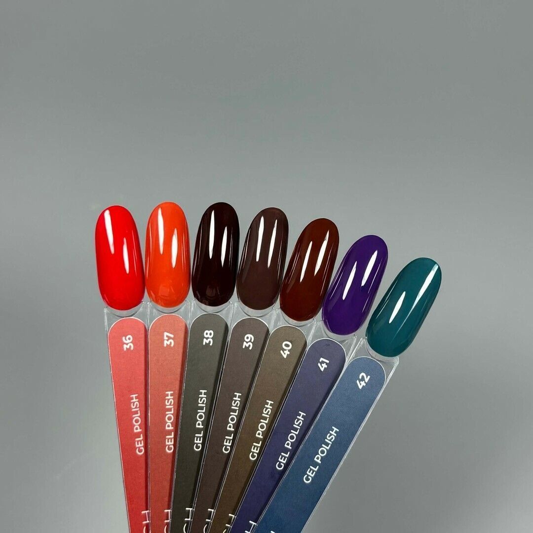 TOUCH Gellack 42, 9 ml — Палитра коллекции с этим оттенком