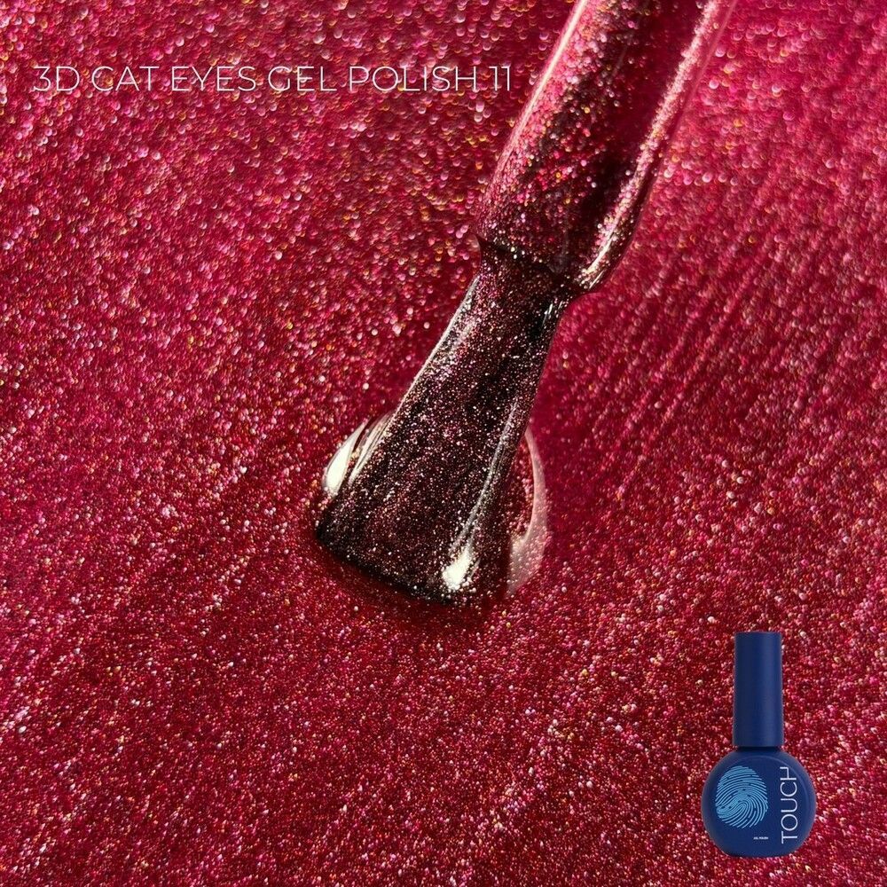 TOUCH 3D Cat Eyes 11 Gellack, 9 ml