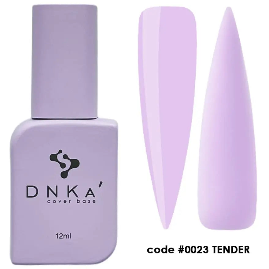 RUBBER BASE FRENCH НОВА ФОРМУЛА "DNKa" (cover), 12 мл #0023 Tender