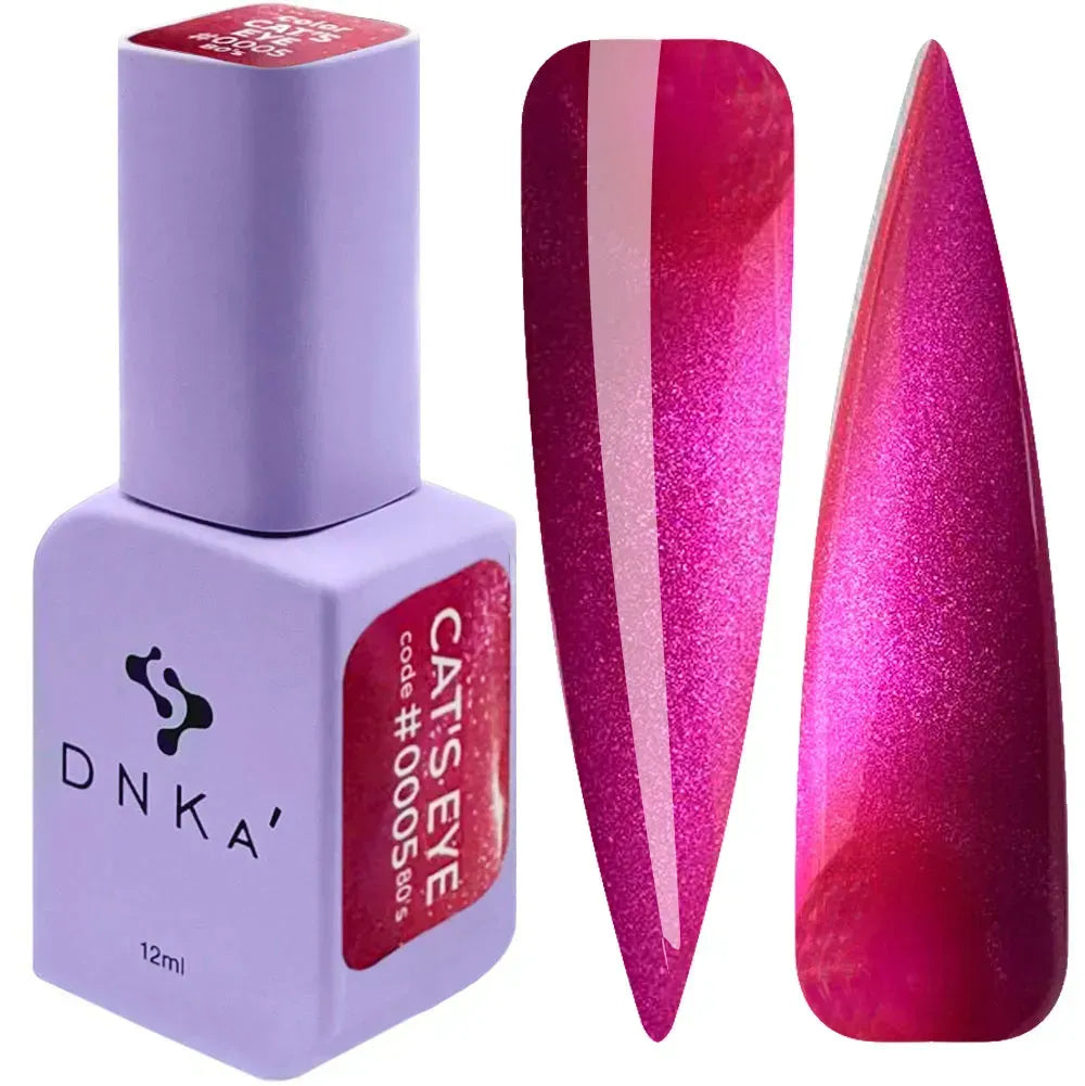 FARB-GELLACK CAT`S EYE "DNKa", 12 ml #0005 80`s
