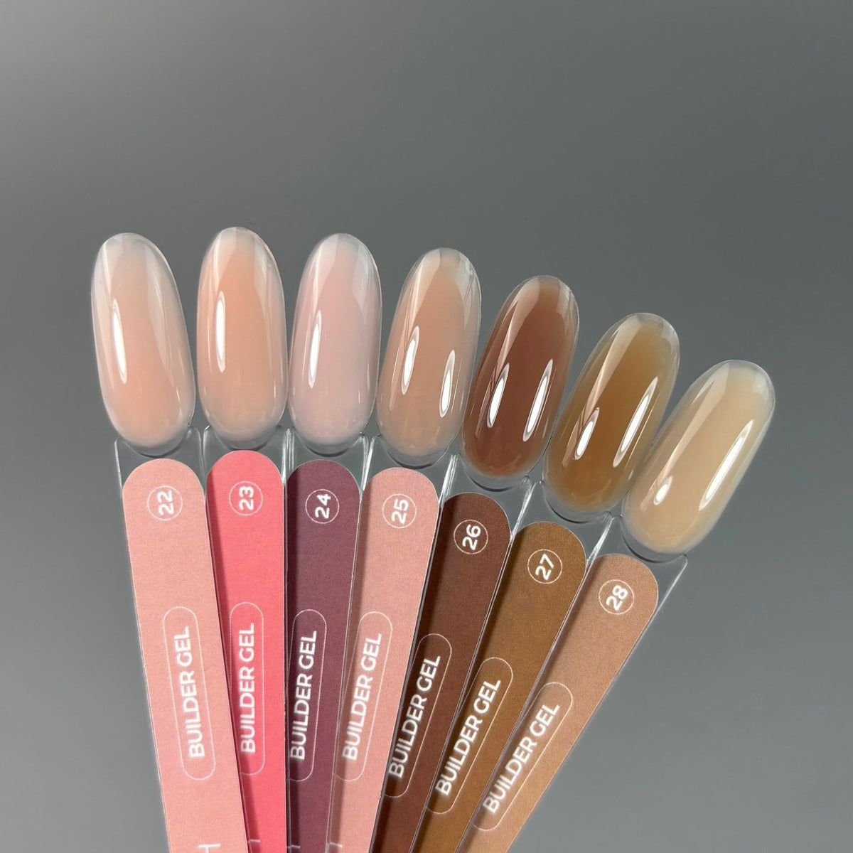 TOUCH Builder Gel Frappe, 30 ml — Палитра коллекции с этим оттенком