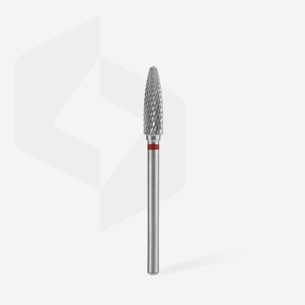 Hartmetallfräser Maisform rot EXPERT Kopfdurchmesser 4 mm / Arbeitslänge 14 mm – Ansicht 2