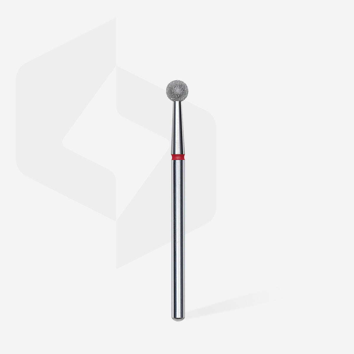 STALEKS EXPERT Diamantfräser Kugel, rot, 4 mm – Ansicht 2