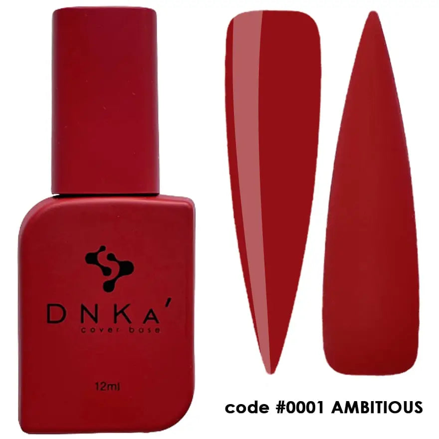 RUBBER BASE FRENCH NEUE FORMEL "DNKa" (cover), 12 ml #0001 Ambitious