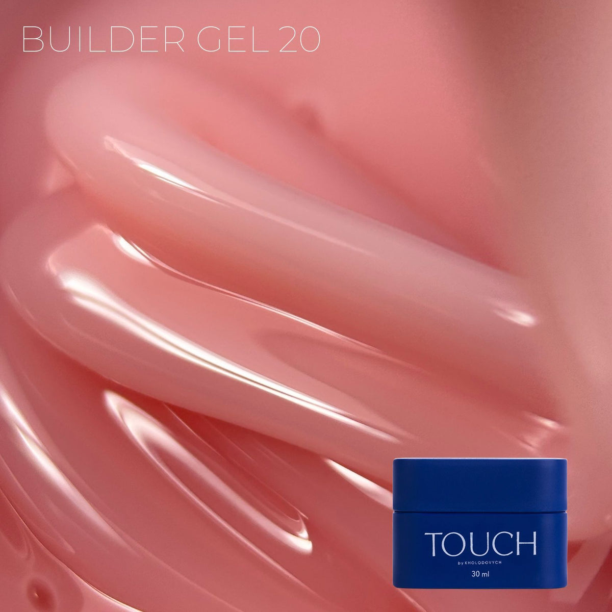 TOUCH Builder Gel Caramel, 30 ml