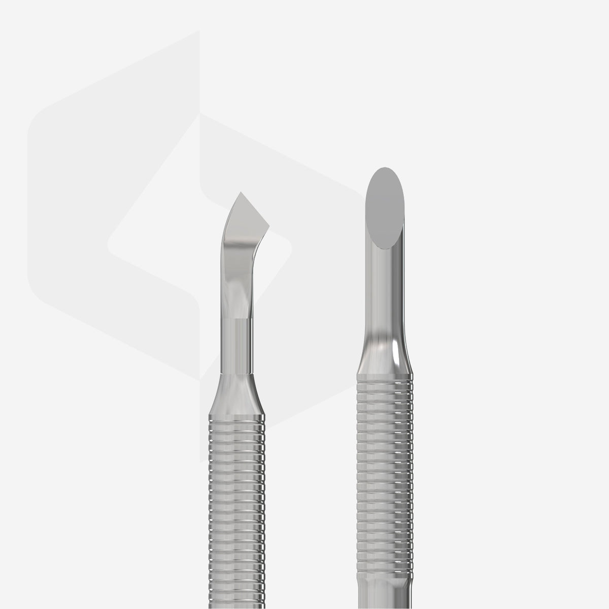 Manicure pusher EXPERT 90 TYPE 4.2 (beveled pusher and bent blade) – Ansicht 2