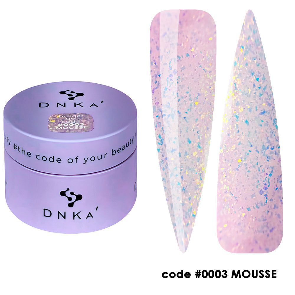 AUFBAUGEL MOUSSE "DNKa", 30 ml #0003