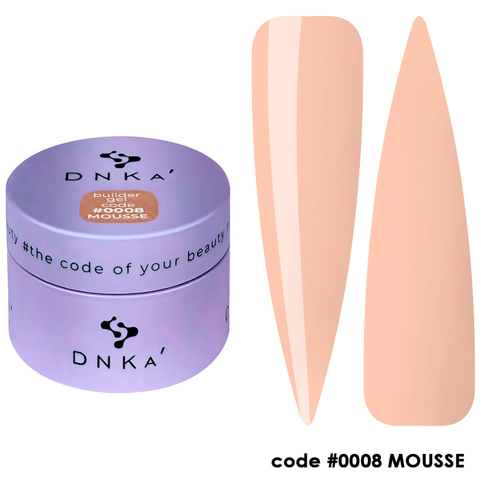 AUFBAUGEL MOUSSE "DNKa", 30 ml #0008