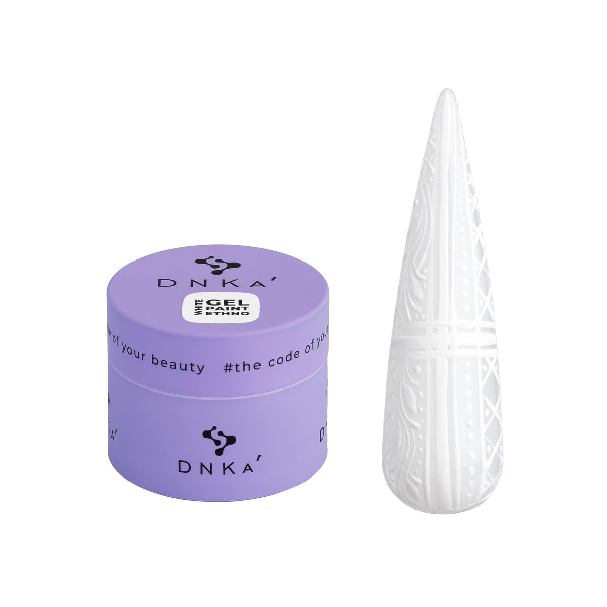 GEL PAINT ETHNO "DNKa", 5 ml WEISS